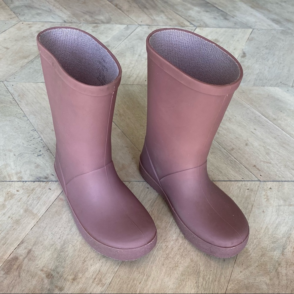 Zara Girls Rain Boots, Size 9.5